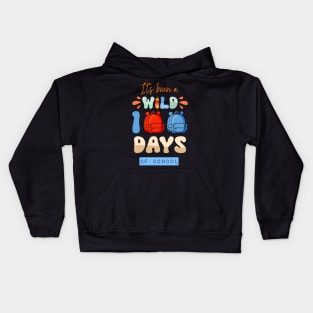 Colorful 100th Day Of School Kids Hoodie